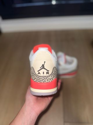 Jordan Retro 3 Rojas y Blancas