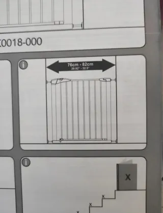 Barrera de seguridad para escaleras