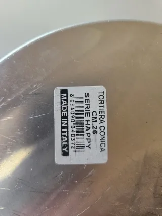 Teglia in alluminio puro 99.5