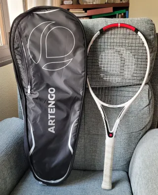 Raqueta de tenis Artengo con funda