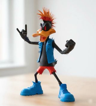 Figura Pato Lucas Cyber Punk
