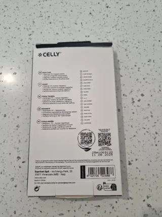 Cover Celly per iPhone 17 Pro Magsafe Rosa