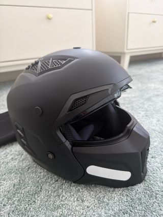 Casco de moto VNZ negro