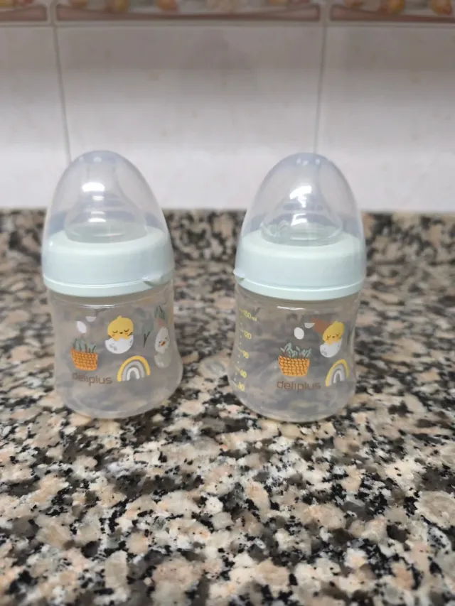 Lote 4 Biberones Bebé Recién Nacido
