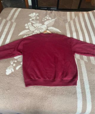 Sudadera Tommy Jeans Roja Talla S