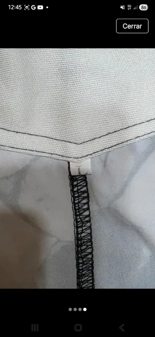 Pantalón Corto Boxeo Blanco/Negro