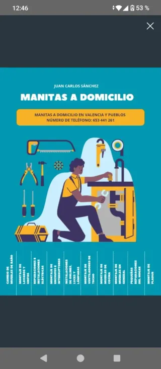 MANITAS A DOMICILIO VALENCIA Y PUEBLOS