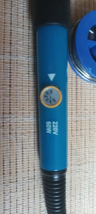 Soldador estaño 60W + accesorios