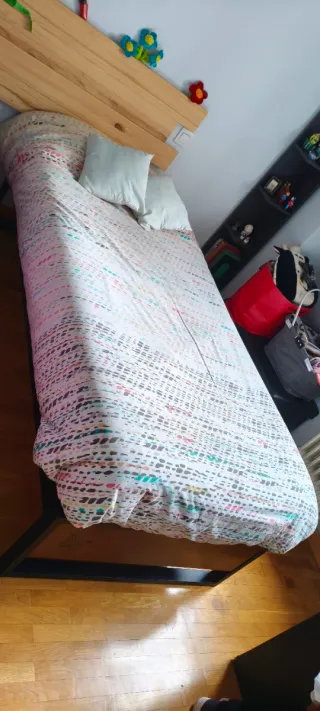 Cama 90cm Somier + Colchón regalo