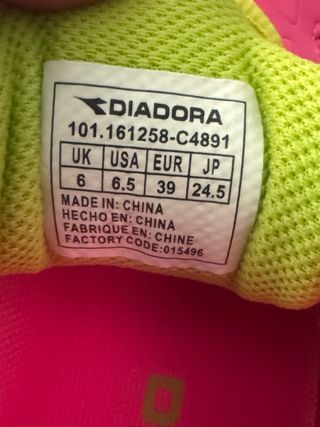 Zapatillas Diadora Deportivas Rosa