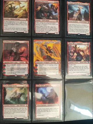 Cartas Magic: Elvish Archdruid, Surrak, etc.