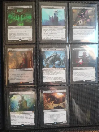 Cartas Magic: Elvish Archdruid, Surrak, etc.