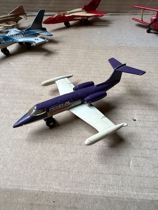 Lotto 7 Aerei Matchbox Vintage