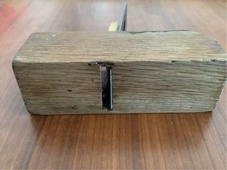 Cepillo carpintero madera antiguo