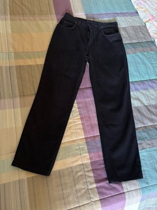 Jeans Lee vita alta neri vintage