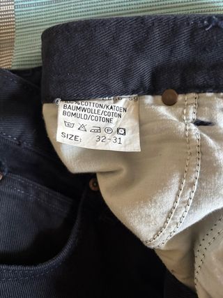 Jeans Lee vita alta neri vintage