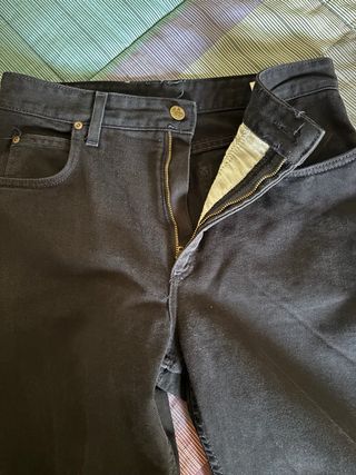 Jeans Lee vita alta neri vintage