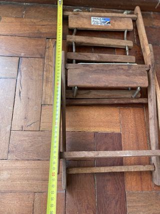 Mini Cadeira Madeira Brasil 50x26