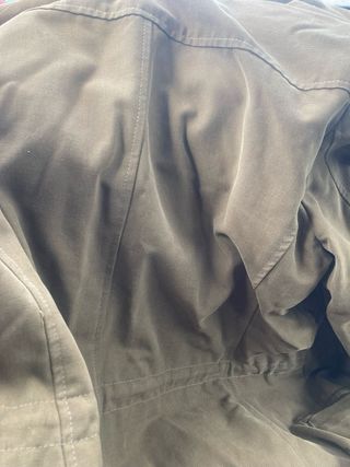 Parka El Ganso Talla M Marrón y Azul