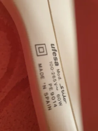 Plancha Ondas Ufesa Vintage