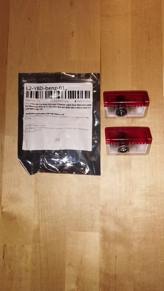 Proyectores Logo Mercedes Puerta