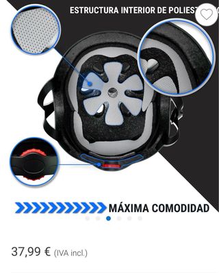 Casco patinete/bicicleta Skull Gap azul