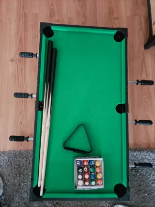 Mini mesa de billar infantil