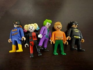 Figuras Playmobil superheroes y Villanos