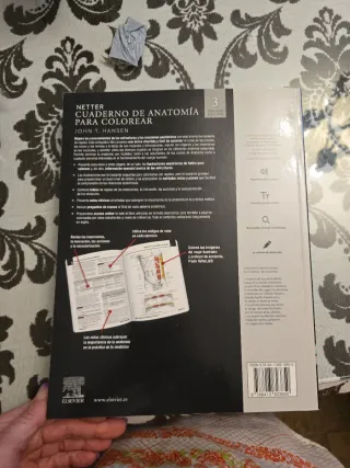 Netter. Cuaderno de anatomía para colorear: 2ª ...