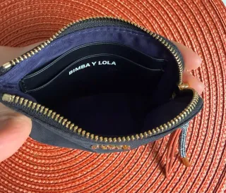 Monedero y tarjetero Bimba y Lola negro