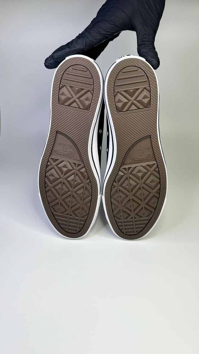 Converse CTAS Piel Burdeos - Talla 43