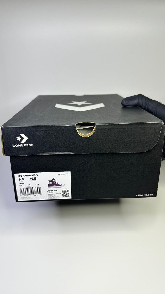 Converse CTAS Piel Burdeos - Talla 43