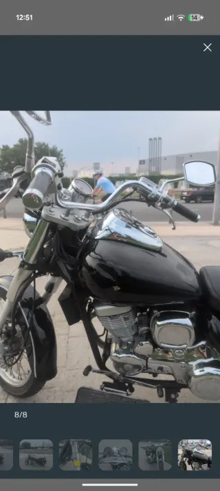 Moto Cruiser Daelim 125cc Manual Negra