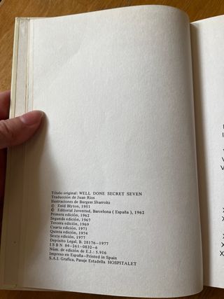 Libro Bien por los siete secretos