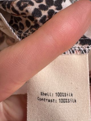 Blusa L'Agence Seda 100% Talla M