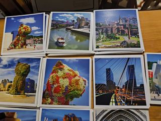 Postales Vizcaya y Bilbao cuadradas