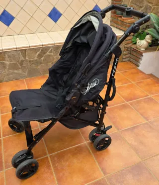 Silla de paseo infantil negra Arrue mod. Nano