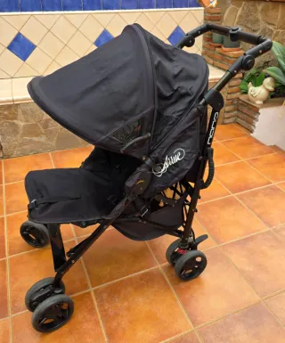 Silla de paseo infantil negra Arrue mod. Nano