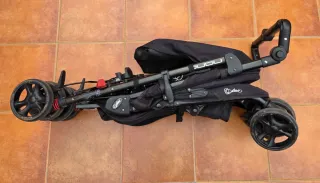 Silla de paseo infantil negra Arrue mod. Nano