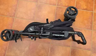 Silla de paseo infantil negra Arrue mod. Nano