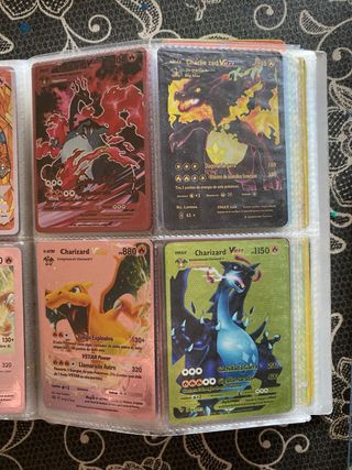 Album di figurine Pokémon pieno Include 10 metalliche