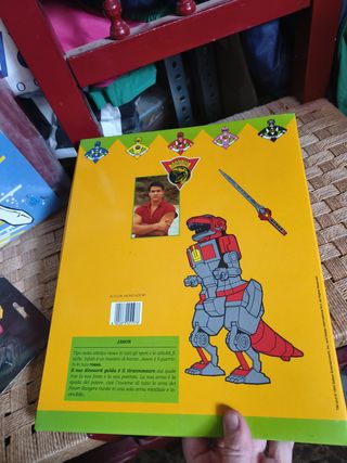 Lote articulos vintage años 90 Power Rangers
