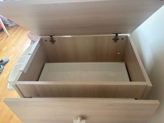 Mueble cambiador bañera bebé