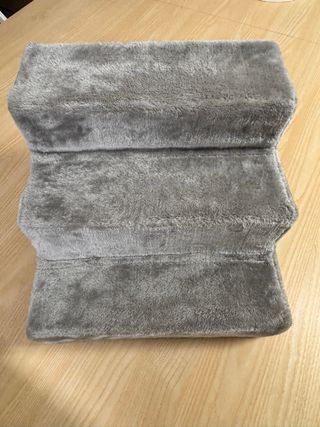 Escalera para perro/gato gris