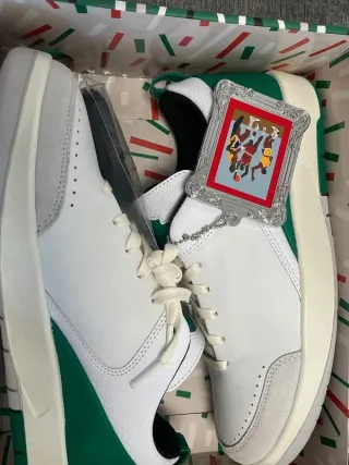 Nike Air Jordan 2 Retro Low SE Blanco y Verde