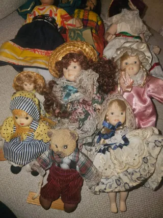 Muñecas de porcelana