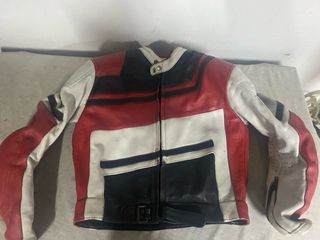 Traje o mono de cuero de Moto completo talla 52