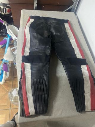 Traje o mono de cuero de Moto completo talla 52