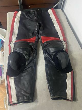 Traje o mono de cuero de Moto completo talla 52