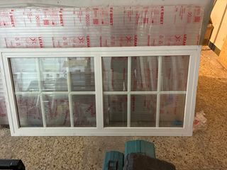 Ventana fija aluminio con cristal